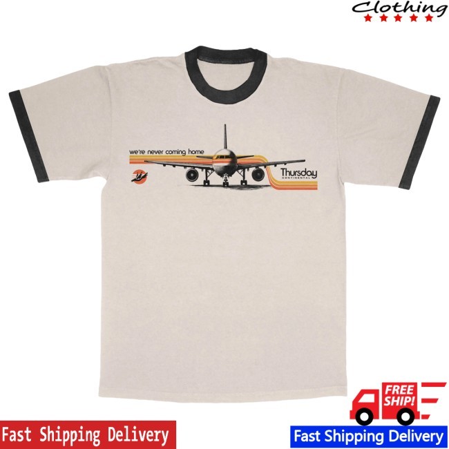 Thursday Band Merch Thursday Airlines (International Terminal) Tee